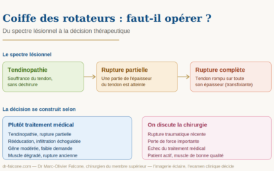 Rupture de la coiffe des rotateurs : faut-il opérer ?