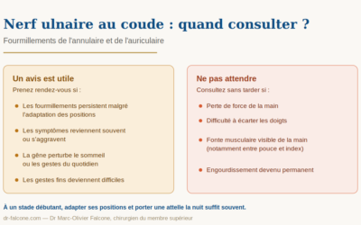 Nerf ulnaire au coude : positions à éviter et bons gestes