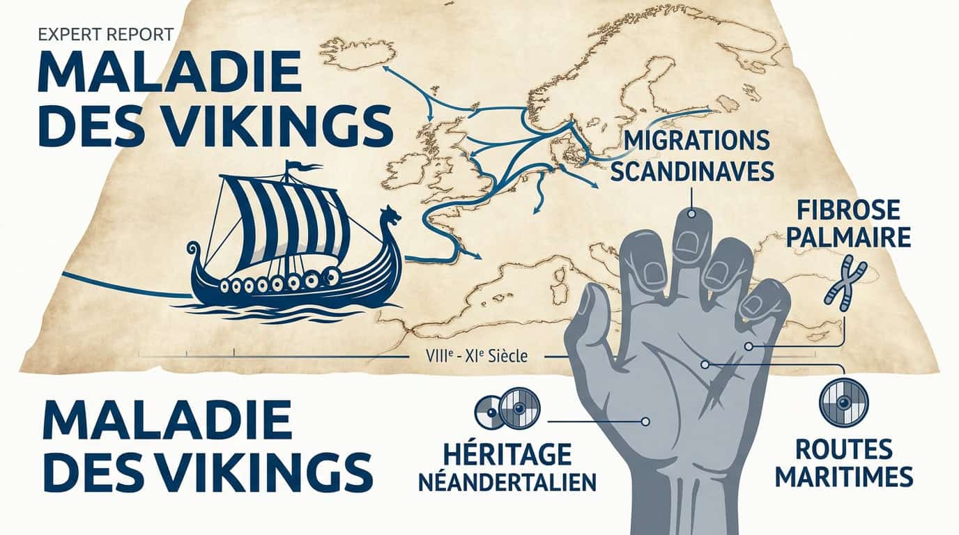 Migrations vikings et maladie de Dupuytren